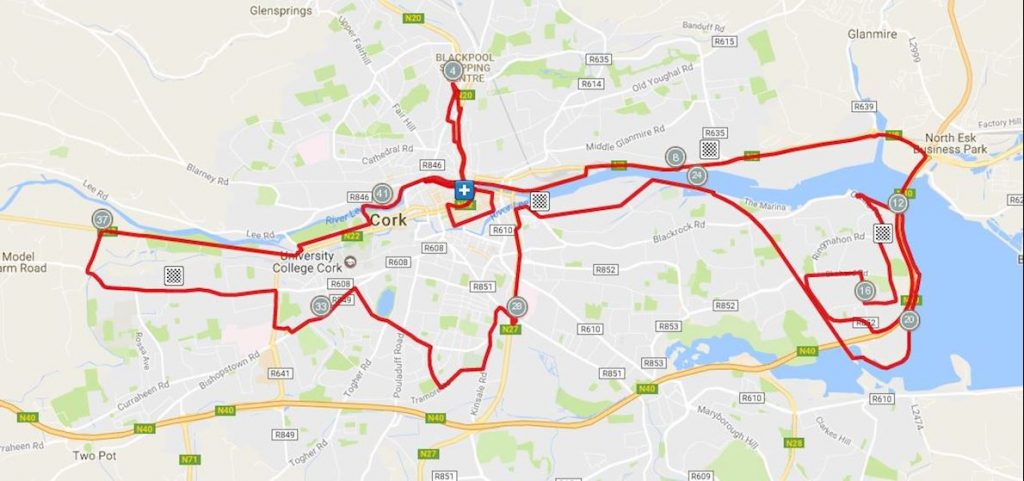 Cork City Marathon Course Map 1190 1024x481 