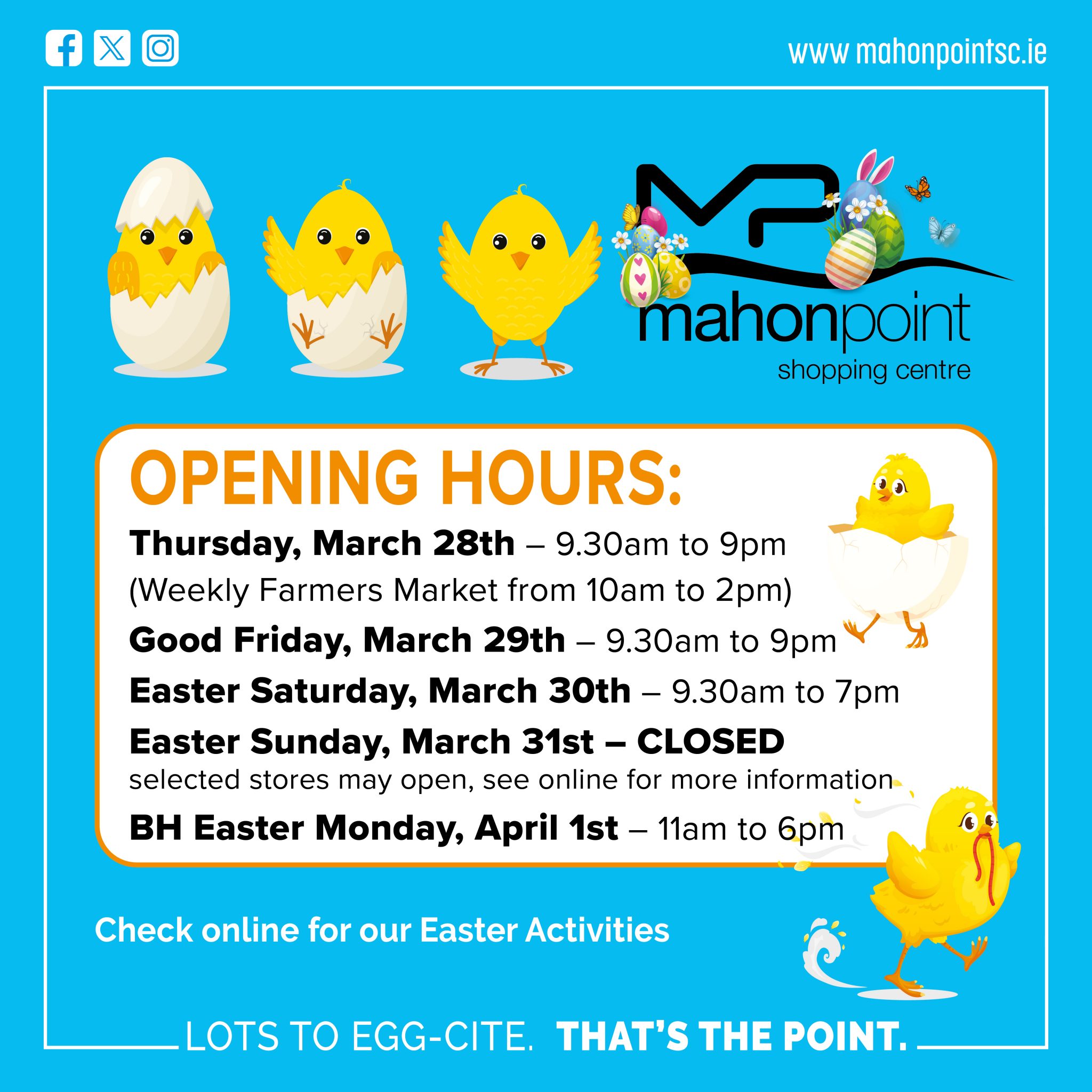 Easter at Mahon Point Mahon Point Shopping Centre